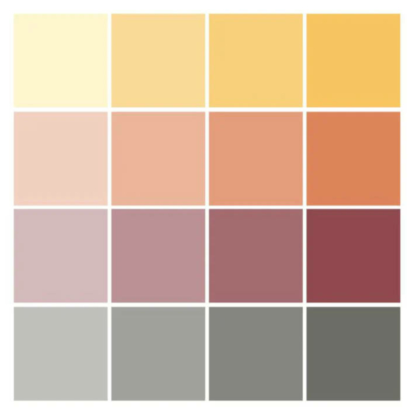 pigmentos Pompei para colores naturales de pinturas