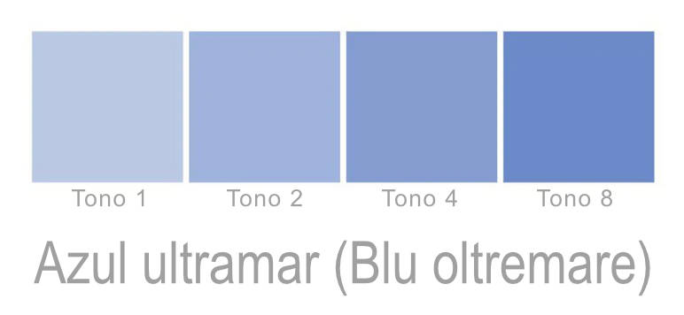 Color Pompei - azul ultramar