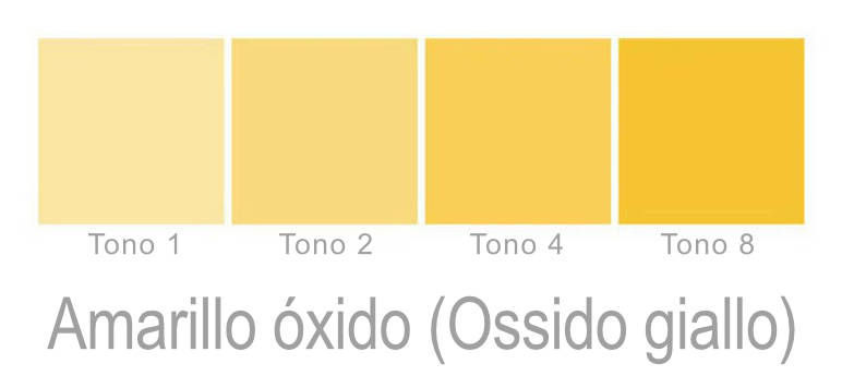 Color Pompei - amarillo óxido