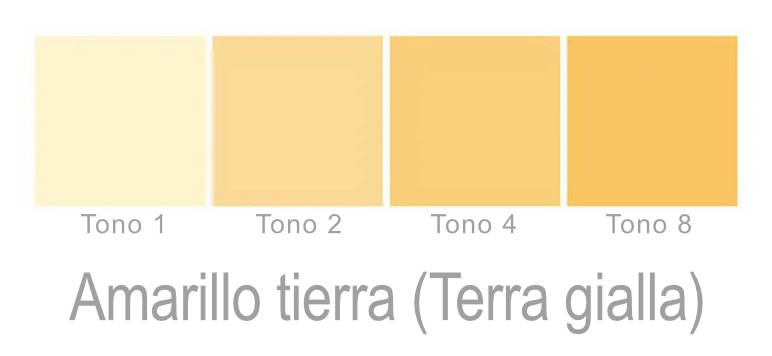 Color Pompei - amarillo tierra